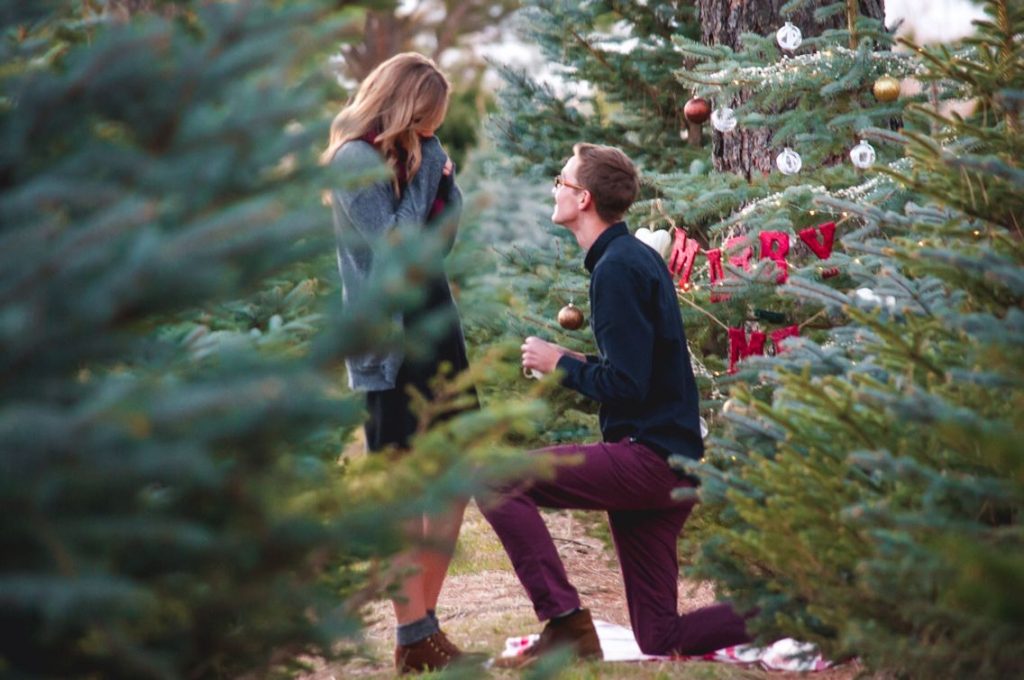 christmas engagement proposals