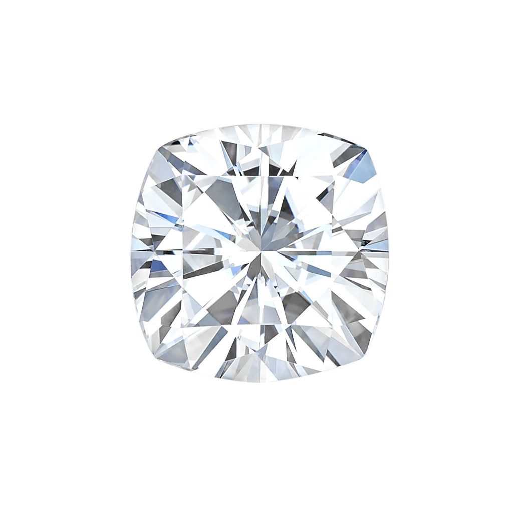 Cushion Moissanite 9 moissanite cushion